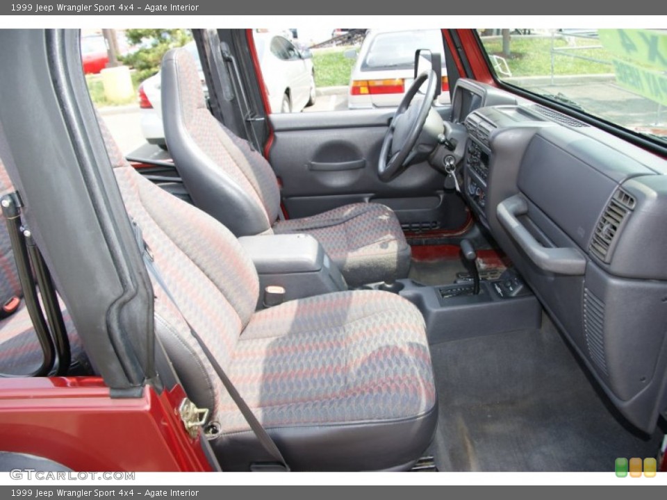 Agate Interior Photo for the 1999 Jeep Wrangler Sport 4x4 #50769951