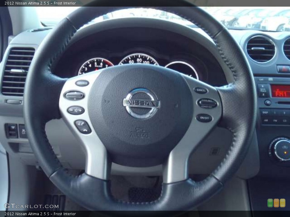 Frost Interior Steering Wheel for the 2012 Nissan Altima 2.5 S #50770263