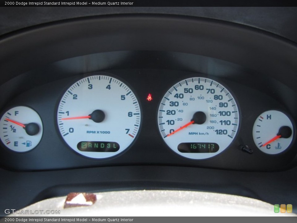 Medium Quartz Interior Gauges for the 2000 Dodge Intrepid  #50773635