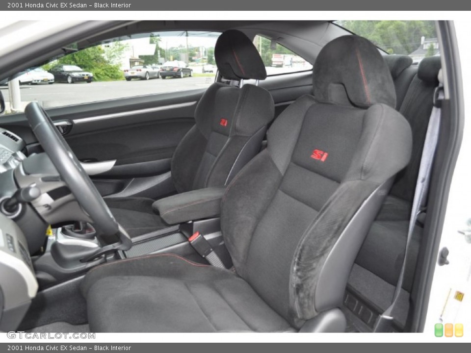 Black Interior Photo for the 2001 Honda Civic EX Sedan #50775129