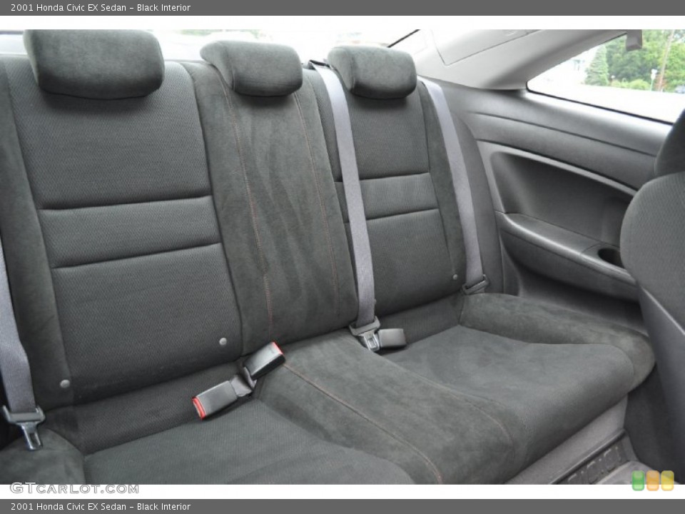 Black Interior Photo for the 2001 Honda Civic EX Sedan #50775216