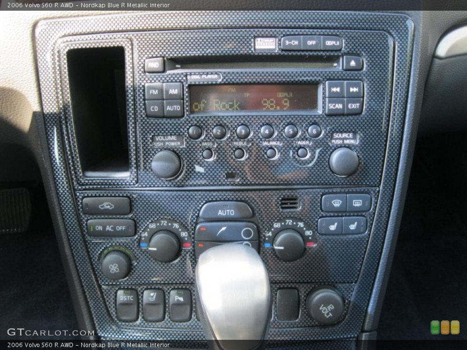 Nordkap Blue R Metallic Interior Controls for the 2006 Volvo S60 R AWD #50776452