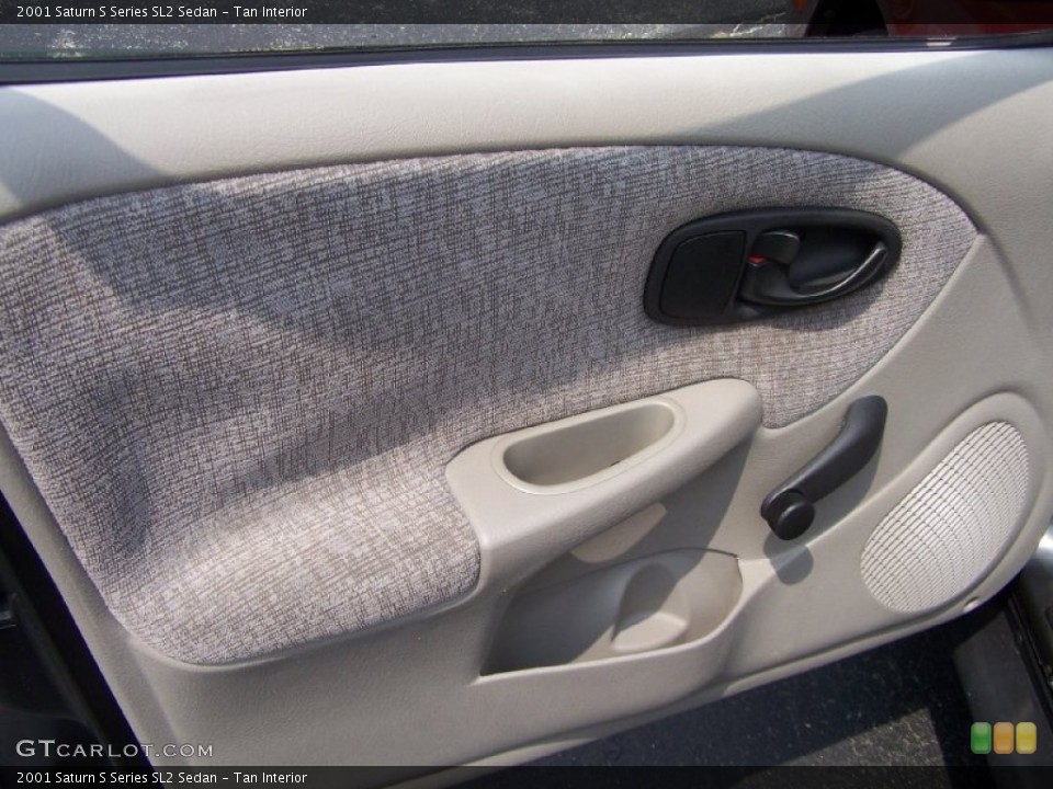 Tan Interior Door Panel for the 2001 Saturn S Series SL2 Sedan #50776455