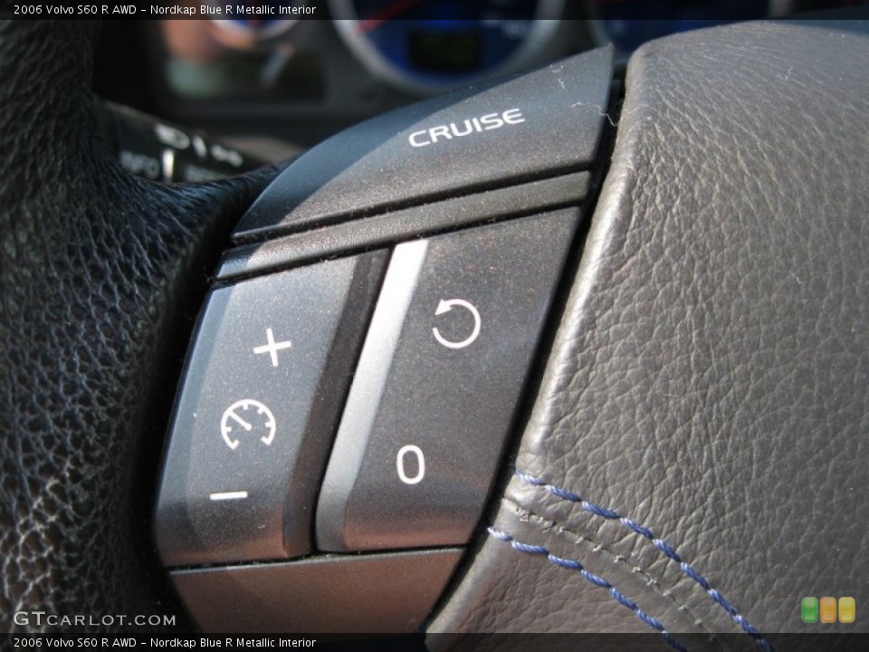 Nordkap Blue R Metallic Interior Controls for the 2006 Volvo S60 R AWD #50776479