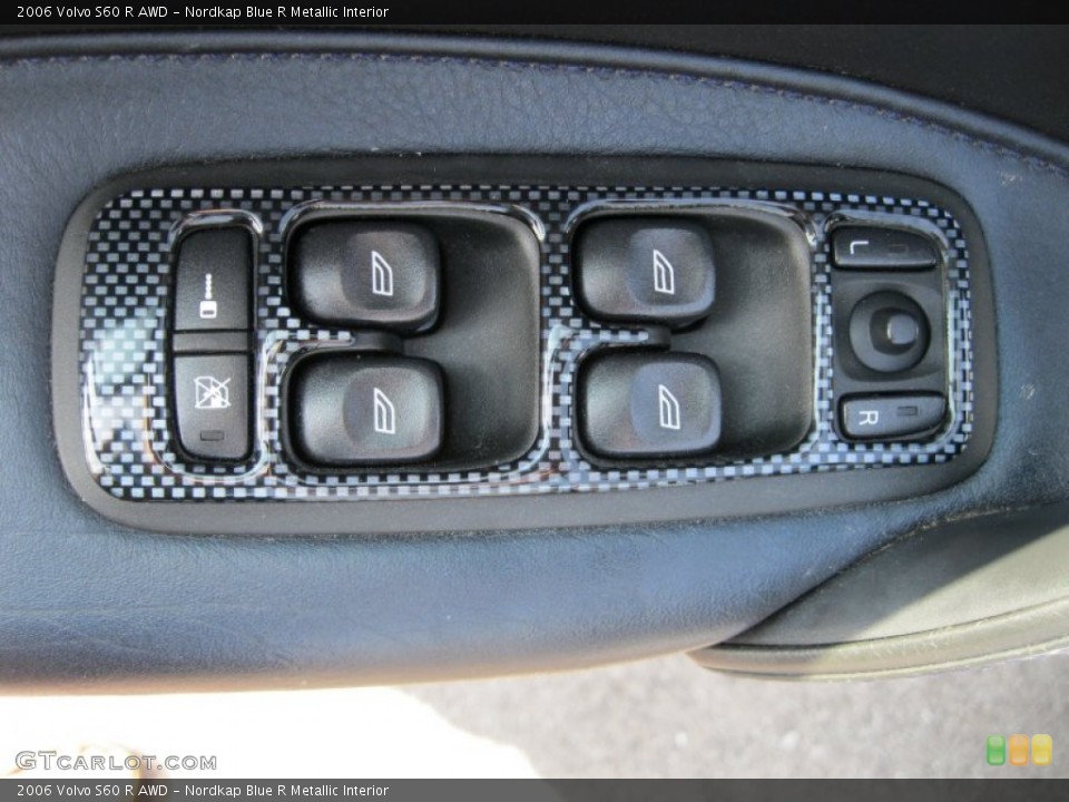 Nordkap Blue R Metallic Interior Controls for the 2006 Volvo S60 R AWD #50776527