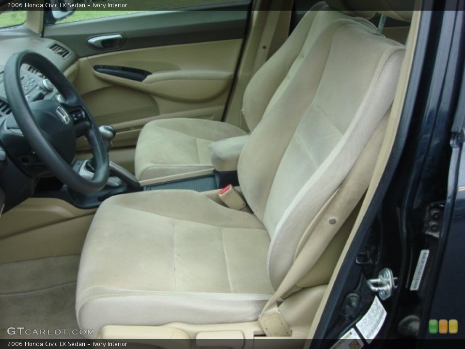 Ivory Interior Photo for the 2006 Honda Civic LX Sedan #50778840