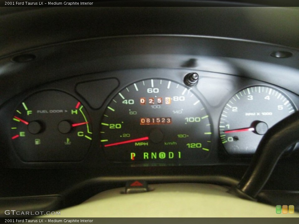 Medium Graphite Interior Gauges for the 2001 Ford Taurus LX #50778975