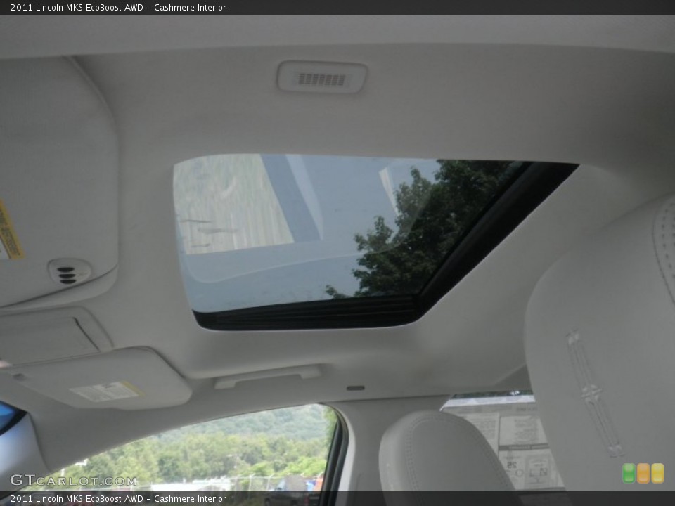 Cashmere Interior Sunroof for the 2011 Lincoln MKS EcoBoost AWD #50779419