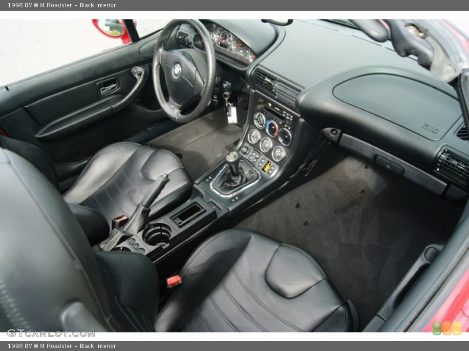 Black Interior Photo for the 1998 BMW M Roadster #50780718