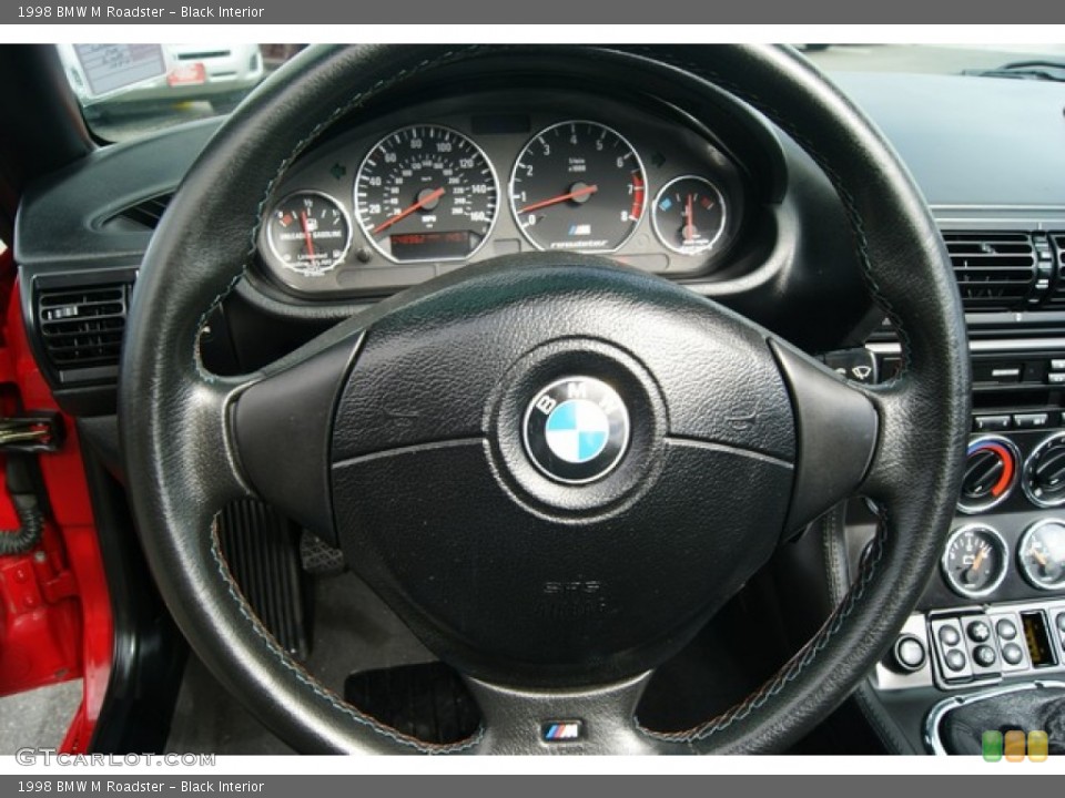 Black Interior Steering Wheel for the 1998 BMW M Roadster #50780841