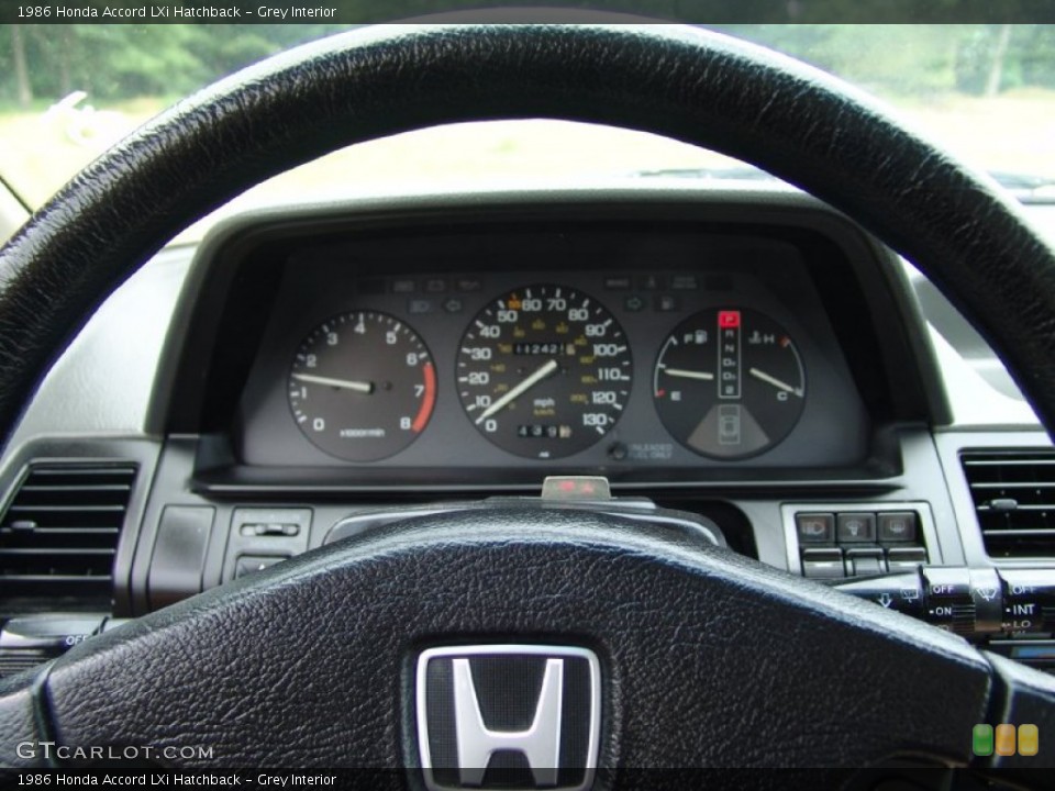 Grey Interior Gauges for the 1986 Honda Accord LXi Hatchback #50781198