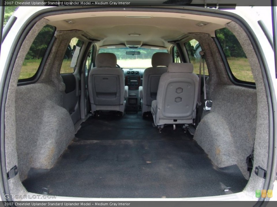 Medium Gray Interior Trunk for the 2007 Chevrolet Uplander  #50781363