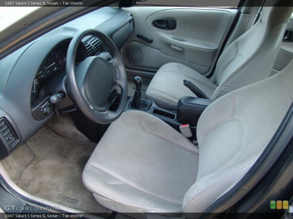 Tan Interior Photo for the 1997 Saturn S Series SL Sedan #50781888
