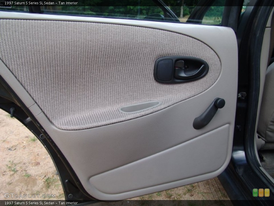 Tan Interior Door Panel for the 1997 Saturn S Series SL Sedan #50781915