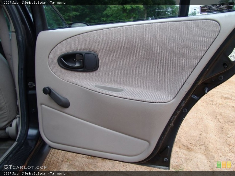 Tan Interior Door Panel for the 1997 Saturn S Series SL Sedan #50781966