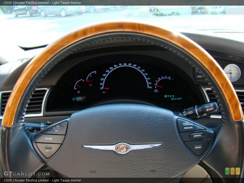 Light Taupe Interior Steering Wheel for the 2006 Chrysler Pacifica Limited #50781987