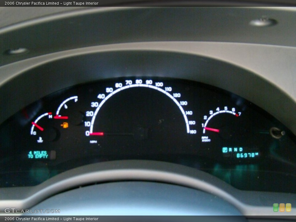 Light Taupe Interior Gauges for the 2006 Chrysler Pacifica Limited #50782002
