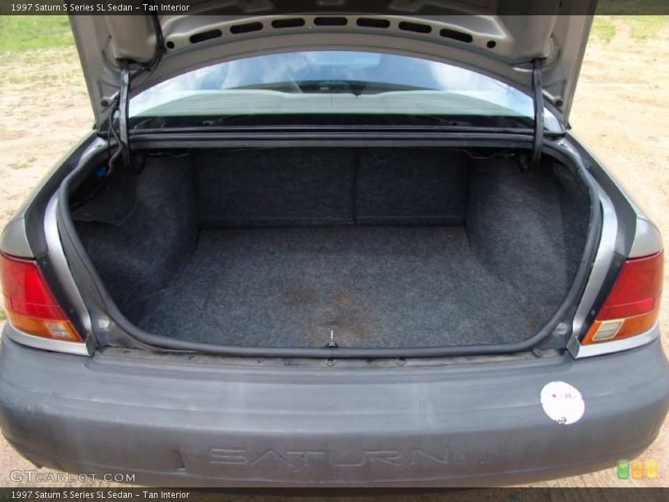 Tan Interior Trunk for the 1997 Saturn S Series SL Sedan #50782026
