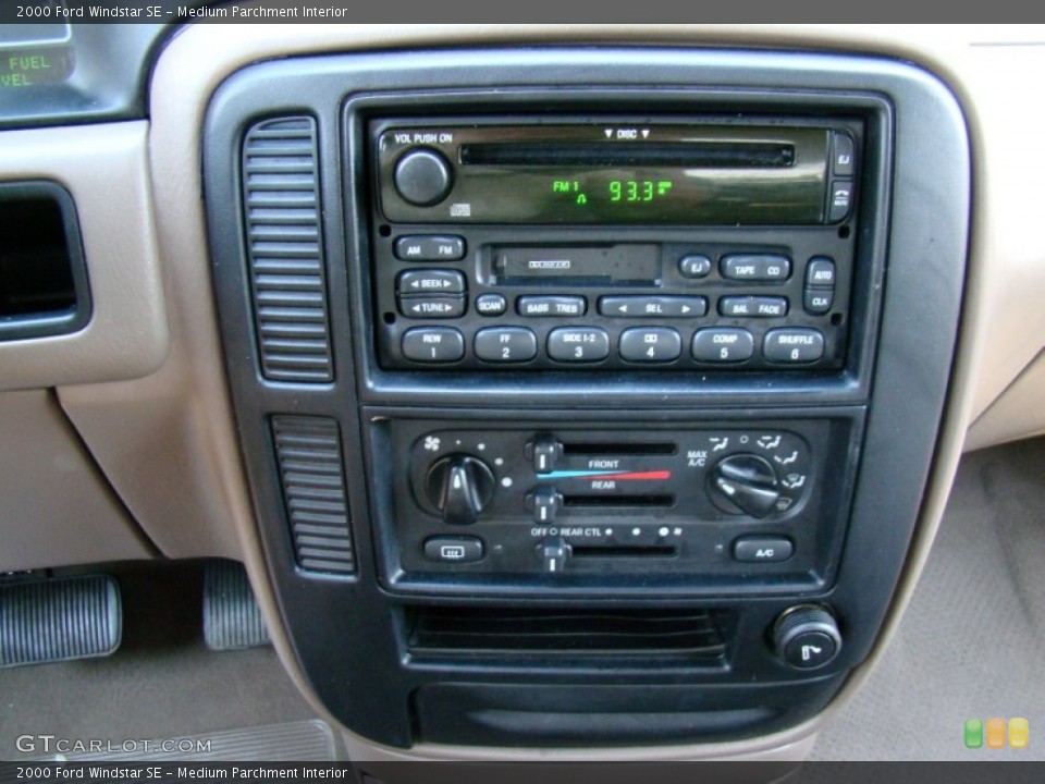 Medium Parchment Interior Controls for the 2000 Ford Windstar SE #50784009
