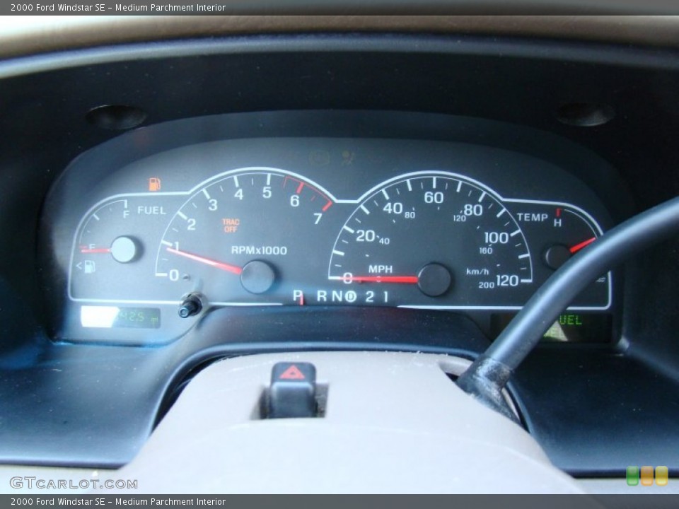 Medium Parchment Interior Gauges for the 2000 Ford Windstar SE #50784069