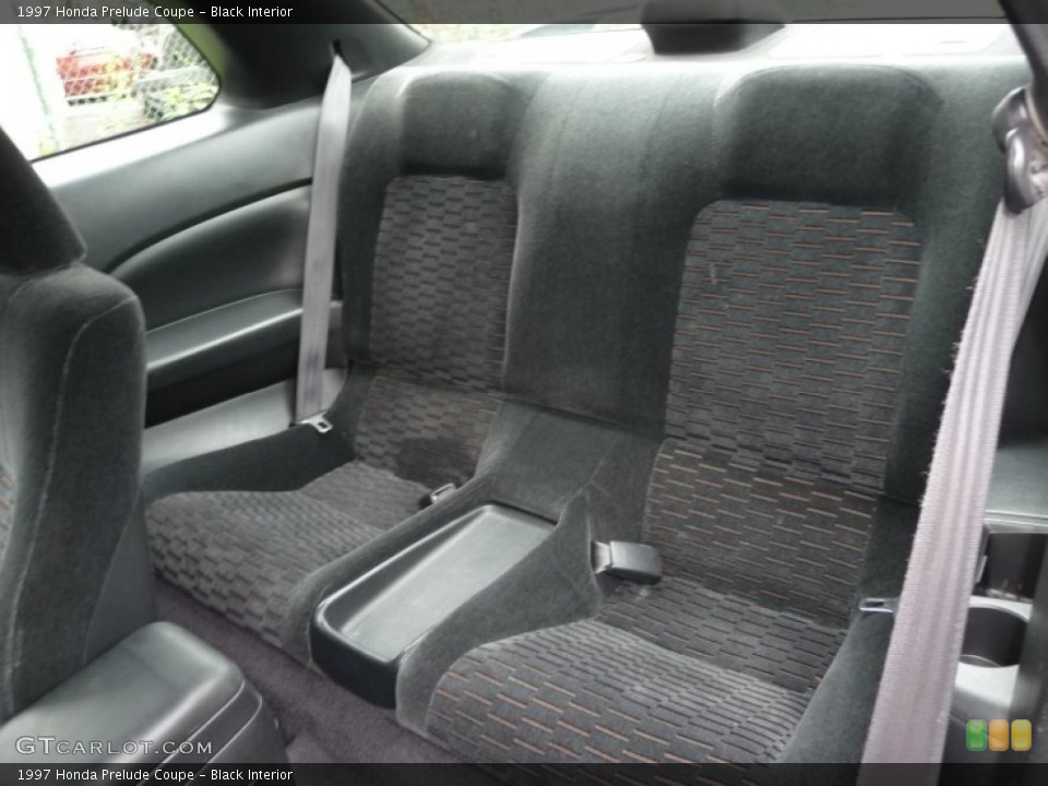 Black 1997 Honda Prelude Interiors