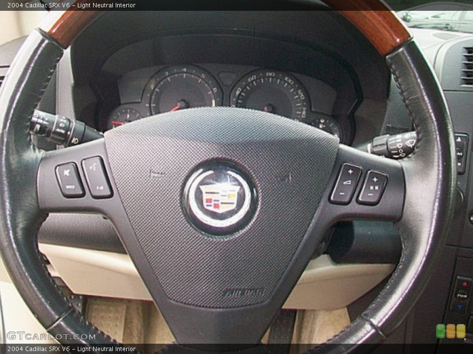 Light Neutral Interior Steering Wheel for the 2004 Cadillac SRX V6 #50786088