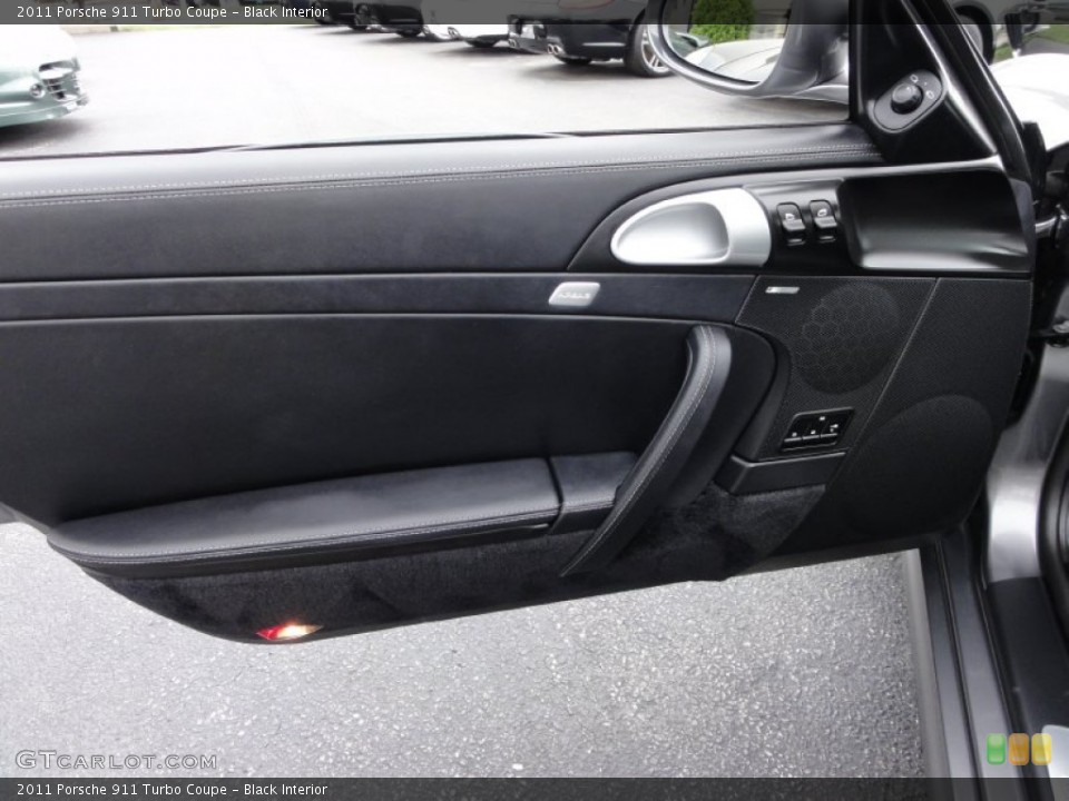 Black Interior Door Panel for the 2011 Porsche 911 Turbo Coupe #50786829