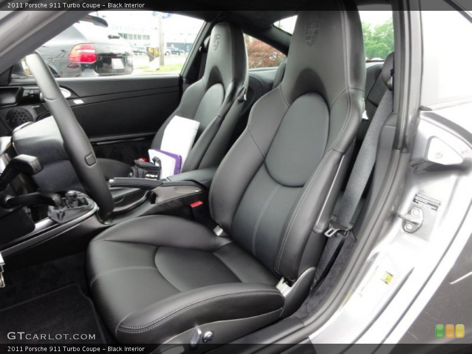 Black Interior Photo for the 2011 Porsche 911 Turbo Coupe #50786877