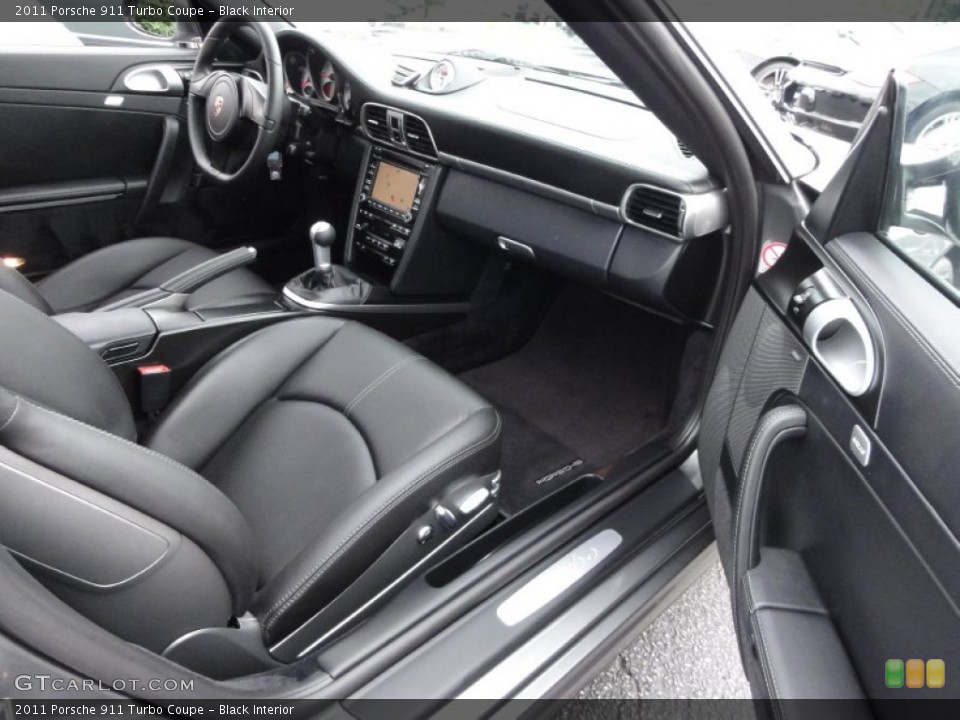 Black Interior Photo for the 2011 Porsche 911 Turbo Coupe #50786892