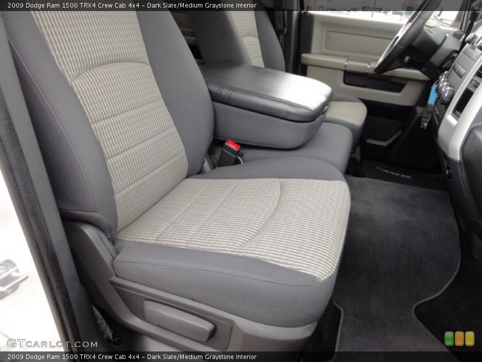 Dark Slate/Medium Graystone Interior Photo for the 2009 Dodge Ram 1500 TRX4 Crew Cab 4x4 #50789727