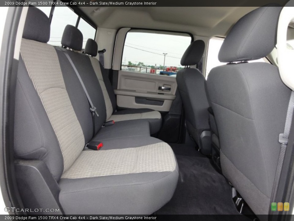 Dark Slate/Medium Graystone Interior Photo for the 2009 Dodge Ram 1500 TRX4 Crew Cab 4x4 #50789757