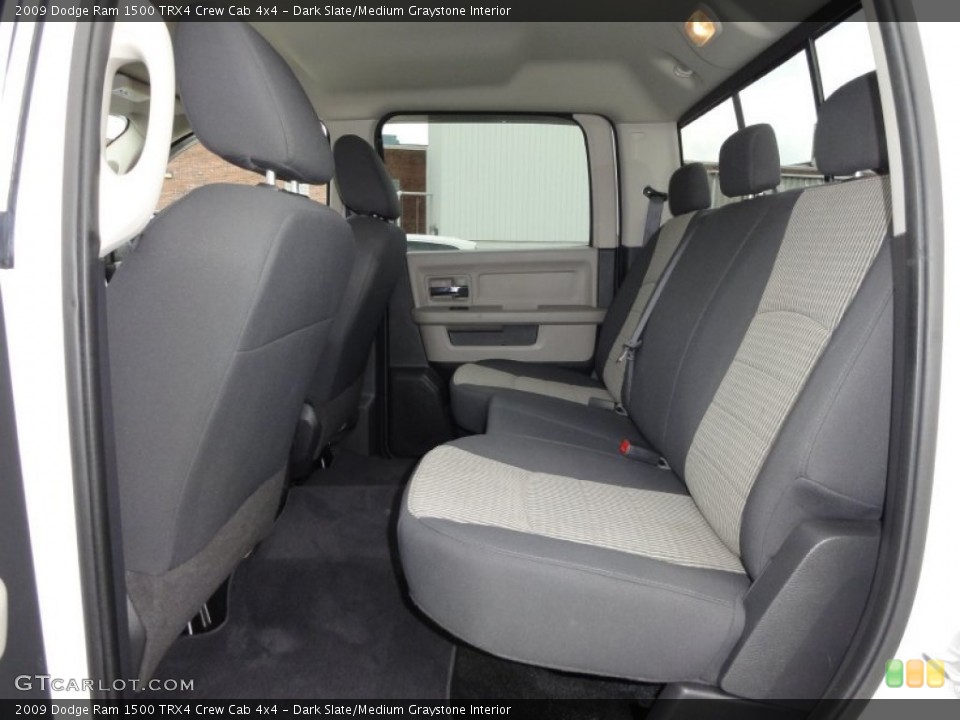 Dark Slate/Medium Graystone Interior Photo for the 2009 Dodge Ram 1500 TRX4 Crew Cab 4x4 #50789799