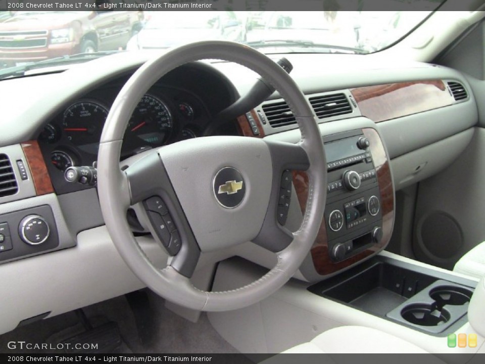 Light Titanium/Dark Titanium Interior Dashboard for the 2008 Chevrolet Tahoe LT 4x4 #50793837