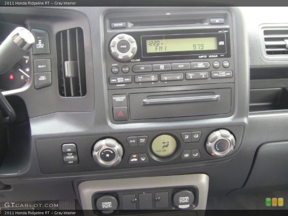 Gray Interior Controls for the 2011 Honda Ridgeline RT #50794374