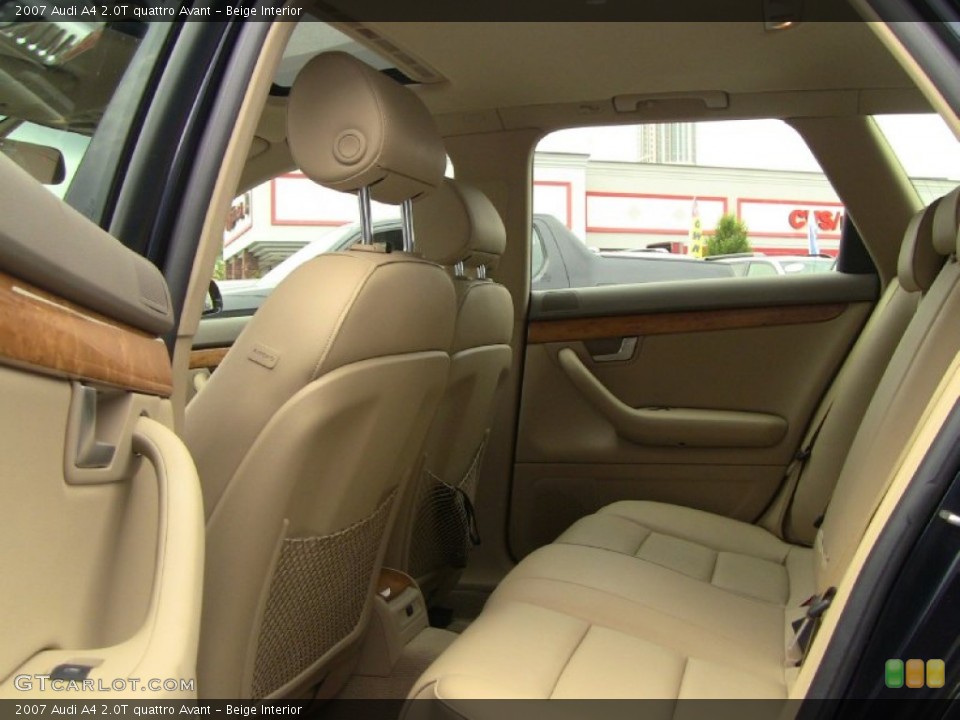 Beige Interior Photo for the 2007 Audi A4 2.0T quattro Avant #50795070