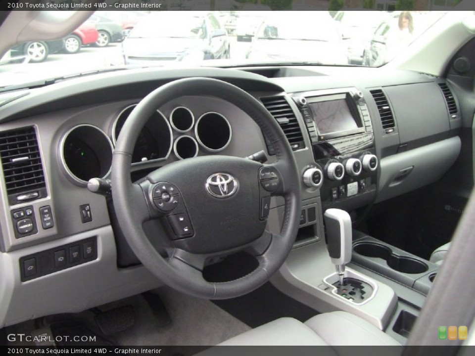 Graphite Interior Photo for the 2010 Toyota Sequoia Limited 4WD #50795325