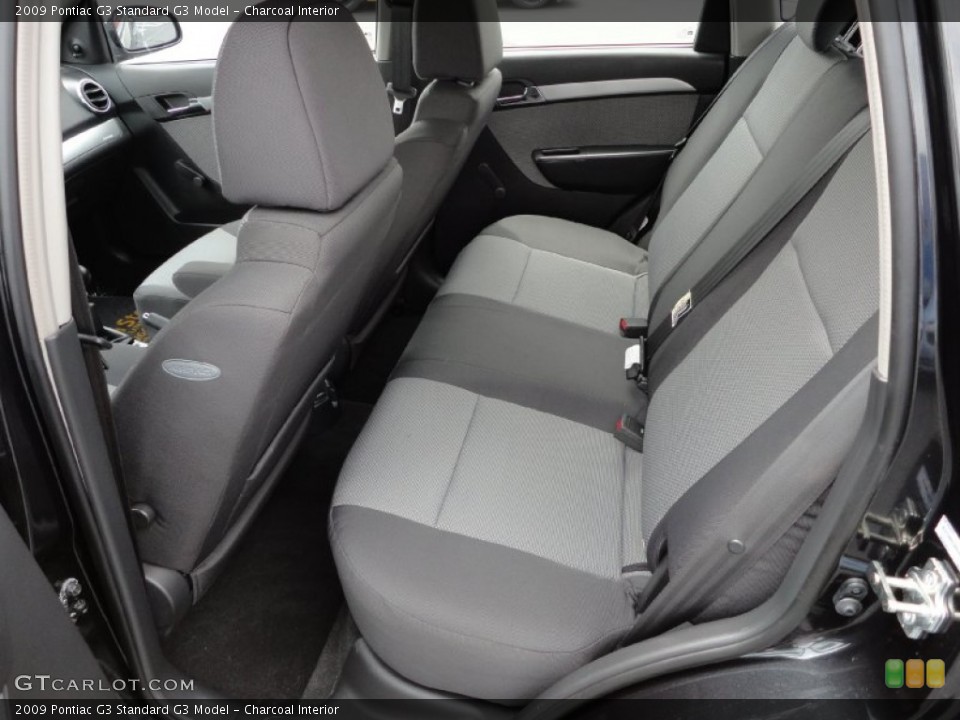 Charcoal Interior Photo for the 2009 Pontiac G3  #50796000