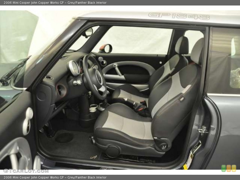 Grey/Panther Black Interior Photo for the 2006 Mini Cooper John Copper Works GP #50797029