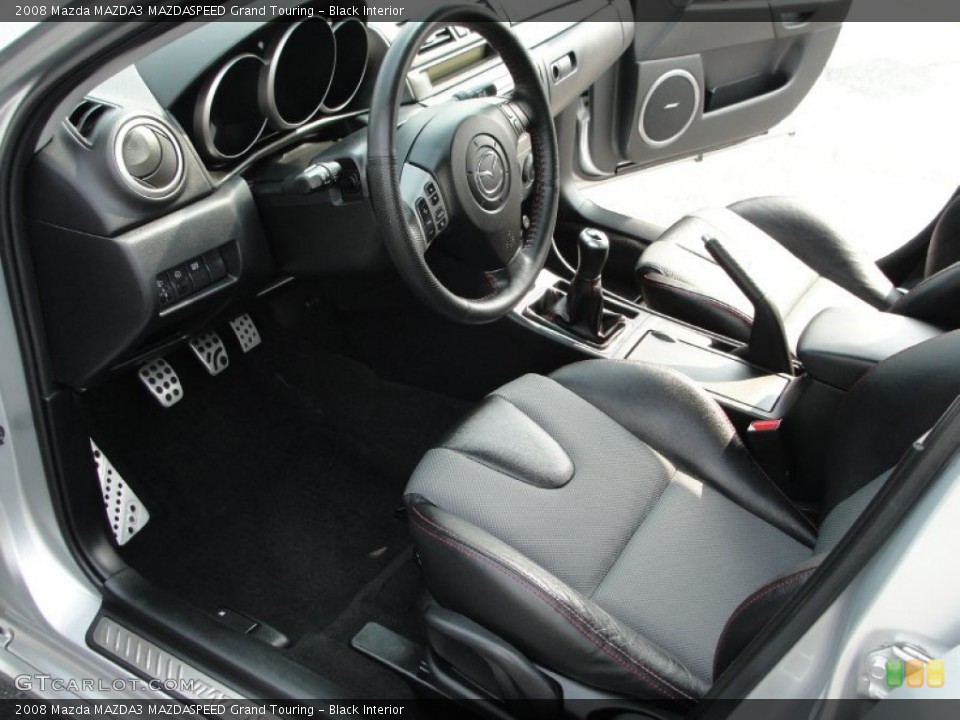 Black Interior Prime Interior for the 2008 Mazda MAZDA3 MAZDASPEED Grand Touring #50797785