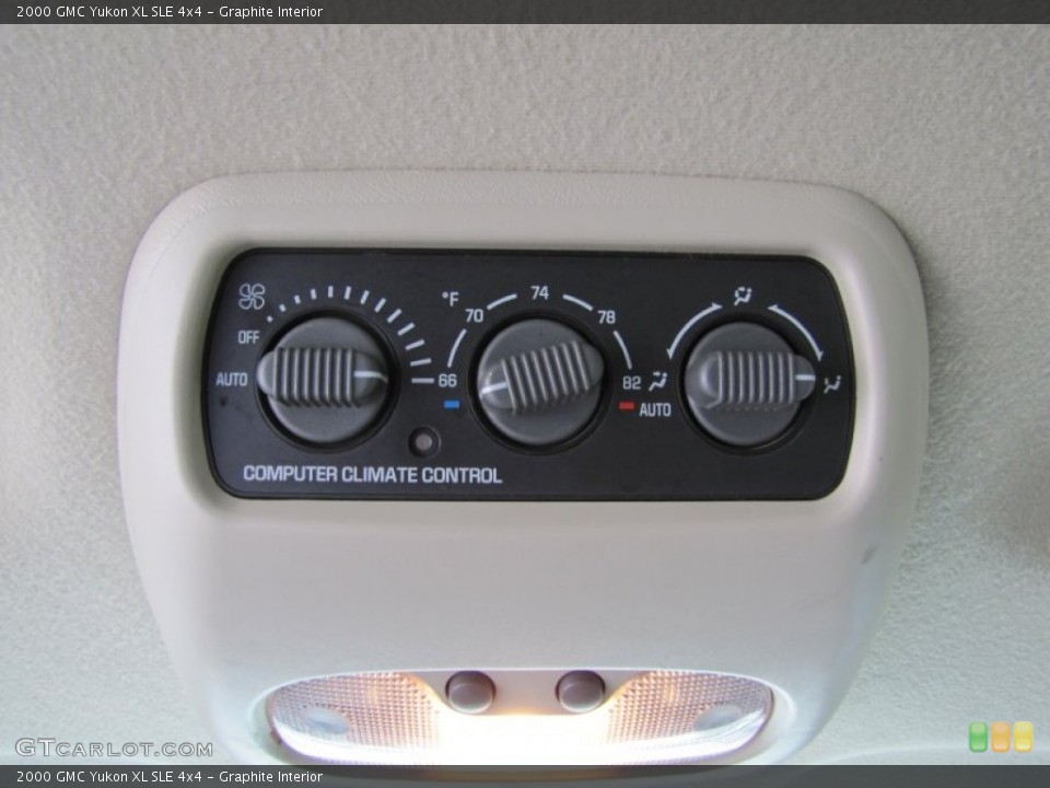 Graphite Interior Controls for the 2000 GMC Yukon XL SLE 4x4 #50798253
