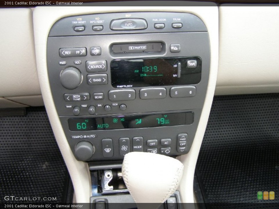 Oatmeal Interior Controls for the 2001 Cadillac Eldorado ESC #50798277