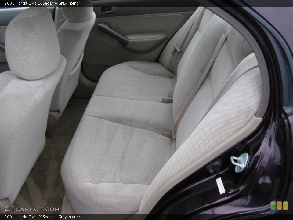 Gray Interior Photo for the 2001 Honda Civic LX Sedan #50798418