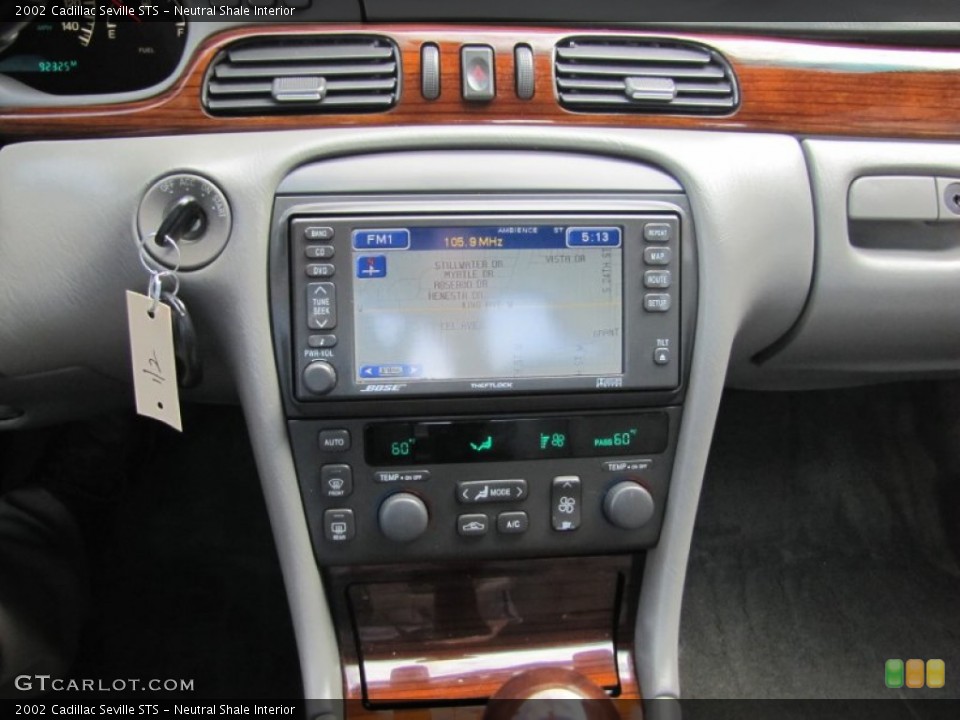 Neutral Shale Interior Controls for the 2002 Cadillac Seville STS #50799165