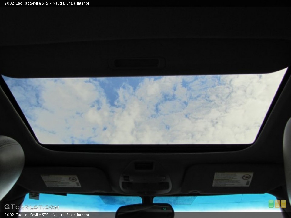 Neutral Shale Interior Sunroof for the 2002 Cadillac Seville STS #50799282