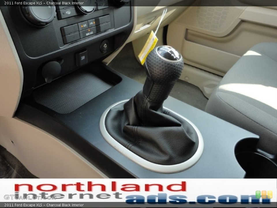 Charcoal Black Interior Transmission for the 2011 Ford Escape XLS #50800206