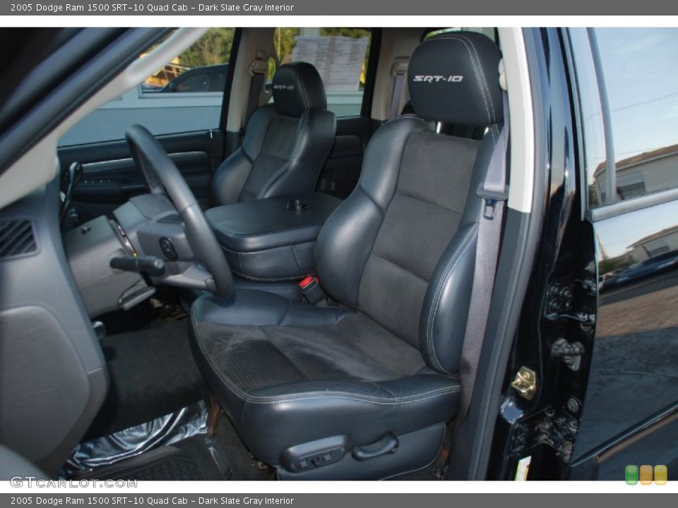 Dark Slate Gray Interior Photo for the 2005 Dodge Ram 1500 SRT-10 Quad Cab #50800641