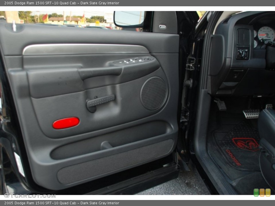 Dark Slate Gray Interior Door Panel for the 2005 Dodge Ram 1500 SRT-10 Quad Cab #50800983