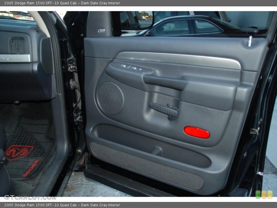 Dark Slate Gray Interior Door Panel for the 2005 Dodge Ram 1500 SRT-10 Quad Cab #50800998