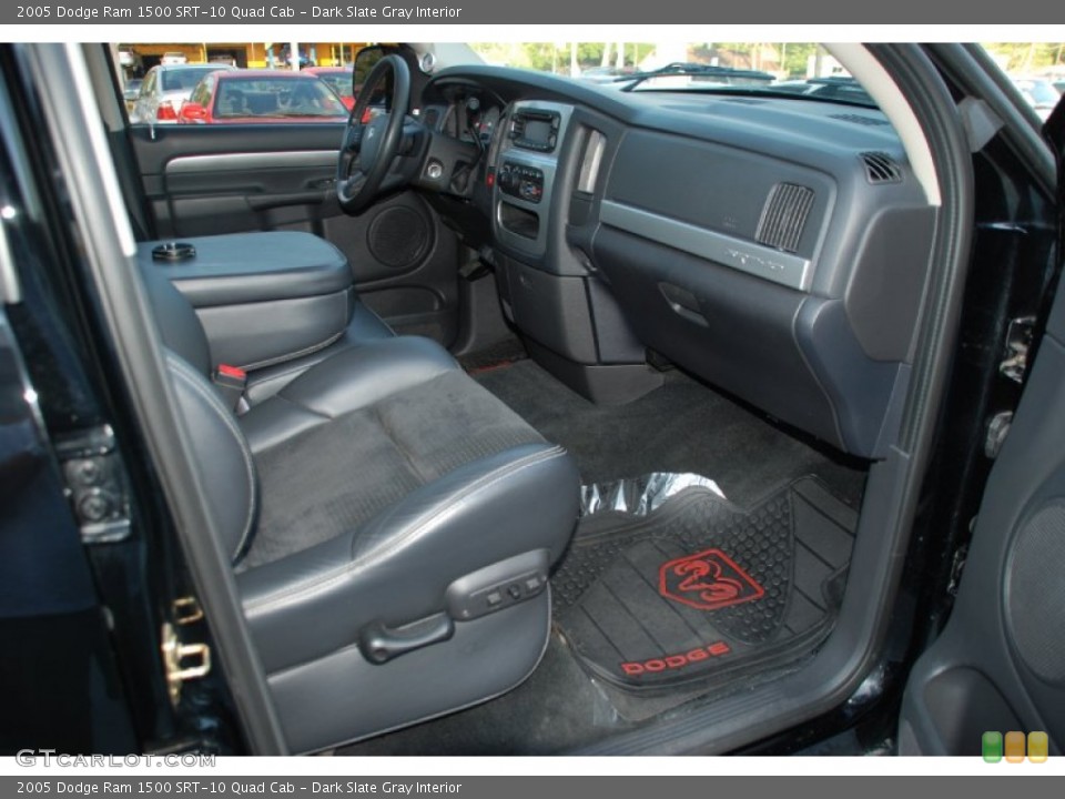 Dark Slate Gray Interior Photo for the 2005 Dodge Ram 1500 SRT-10 Quad Cab #50801007