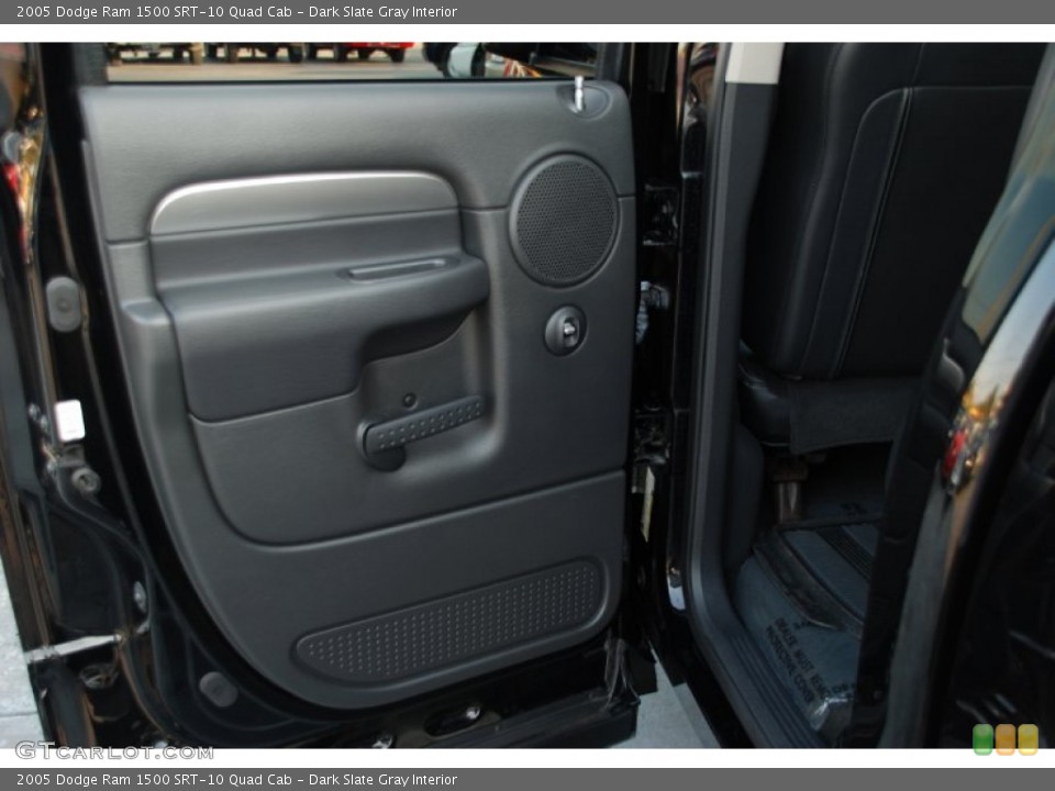 Dark Slate Gray Interior Door Panel for the 2005 Dodge Ram 1500 SRT-10 Quad Cab #50801067